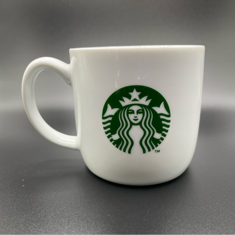 Starbucks Mug Collectible Classic Green Siren Mermaid Logo 11oz
